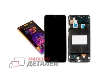 Дисплей (экран) в сборе с тачскрином для Samsung Galaxy A30 SM-A305F белый с рамкой (ZeepDeep ASIA)