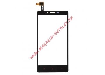 Сенсорное стекло (тачскрин) для Xiaomi Redmi Note черный