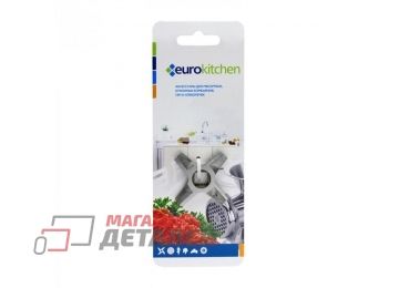 Нож Eurokitchen KNG-12 двусторонний для мясорубки, посадочное место квадрат, размах 46,5 мм