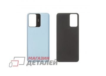 Задняя крышка для Xiaomi Redmi Note 12S (23030RAC7Y) голубой