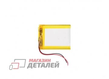 Аккумулятор универсальный Vixion 6x40x50 мм 3.8V 1600mAh Li-Pol (2 pin)