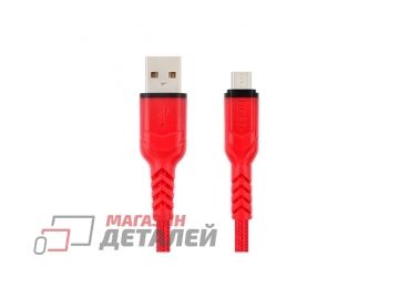 Кабель USB HOCO (X59 Victory) microUSB 1 м (красный)