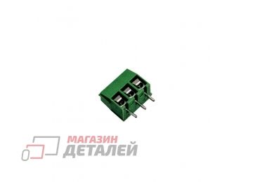 Коннектор (Screw Terminal Connector) 3-pin шаг 3,5мм KF350