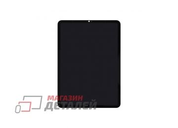Дисплей (экран) в сборе с тачскрином для iPad Pro 11" (2021) черный 3-е поколение