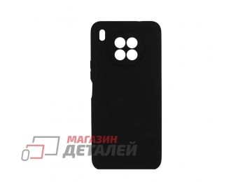 Силиконовый чехол "LP" для Huawei Honor 50 Lite TPU черный, непрозрачный