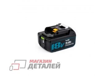 Аккумуляторная батарея (аккумулятор) TopOn BL1830 для электроинструмента Makita 18V 3.0Ah Li-Ion