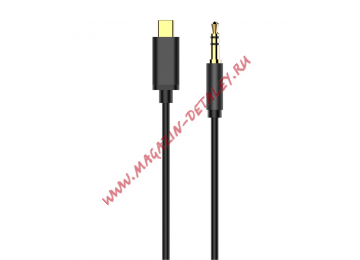 Аудио кабель Baseus Yiven Type-C male To 3.5 male Audio Cable M01 Black 1.2 м
