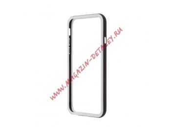 Чехол (накладка) LP Bumpers для Apple iPhone 6, 6s черный, белый