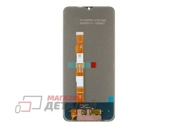 Дисплей (экран) в сборе с тачскрином для Vivo Y21 черный (Premium LCD)