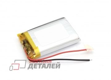 Аккумулятор универсальный 9.6x34x48 мм 3.8V 1500mAh Li-Pol (2 Pin)