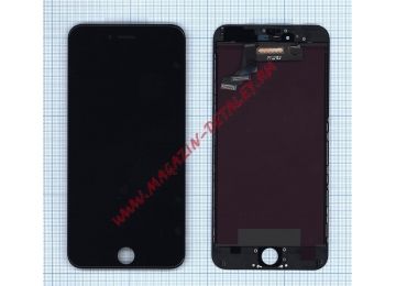 Дисплей (экран) в сборе с тачскрином для iPhone 6 Plus (AAA) черный