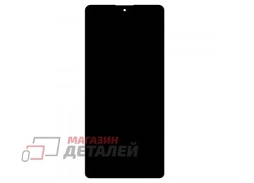 Дисплей (экран) в сборе с тачскрином для Xiaomi Redmi Note 13 Pro 4G, Poco M6 Pro 4G черный (Premium LCD)