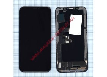 Дисплей для iPhone X в сборе с тачскрином (Amoled Tianma) черный