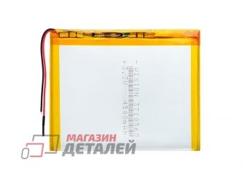 Аккумулятор универсальный Vixion 3.7x105x65 мм 3.8V 4500mAh Li-Pol (2 Pin)