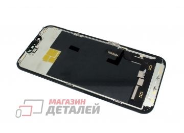 Дисплей (экран) в сборе с тачскрином для iPhone 13  Soft черный (OLED, Full HD)