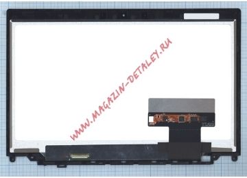 Экран в сборе (матрица + тачскрин) для Lenovo X1 Carbon черный