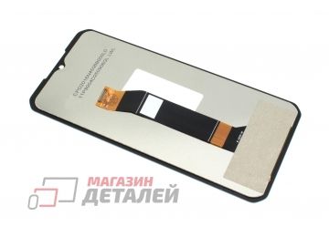 Дисплей (экран) в сборе с тачскрином для Doogee V30, V30T черный (Premium LCD)