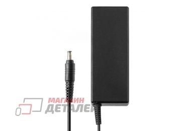 Блок питания (сетевой адаптер) для ноутбуков Samsung 19V 4.22A 80W 5.5x3.0 мм с иглой черный с сетевым кабелем