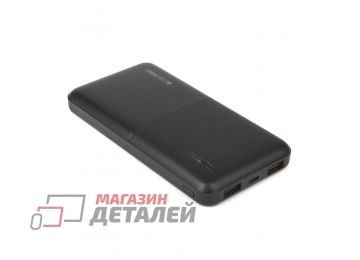 Универсальный внешний аккумулятор Power Bank REMAX Linon 2 Series 10000 mAh RPP-124 черный