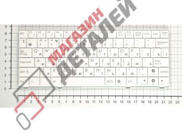 Клавиатура для ноутбука Asus Eee PC T91 T91M T91MT белая