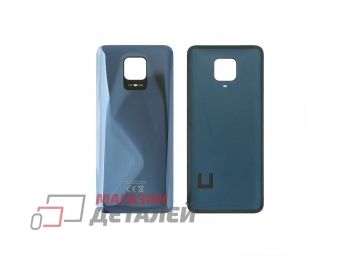 Задняя крышка аккумулятора для Xiaomi Redmi Note 9S серая