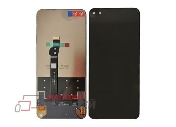 Дисплей (экран) в сборе с тачскрином для Huawei Honor 30 Pro черный