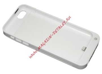 Дополнительный аккумулятор/чехол для Apple iPhone 5C 2200 mAh белый