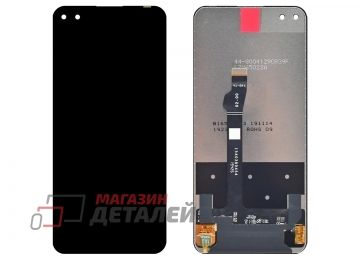 Дисплей (экран) в сборе с тачскрином для Huawei Nova 6 (WLZ-AL10/WLZ-TL10) черный