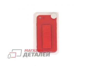 Чехол с металлической пластиной для iPhone 7G, 8G красный