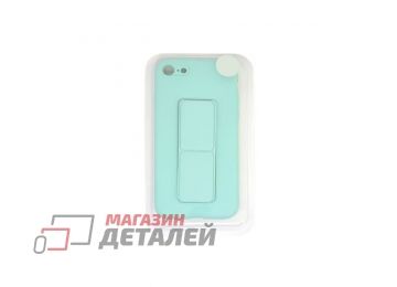 Чехол с металлической пластиной для iPhone 7G, 8G зеленый