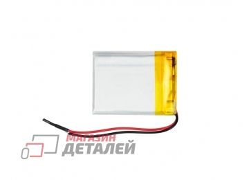 Аккумулятор универсальный 3x30x40 мм 3.8V 380mAh Li-Pol (2 Pin)