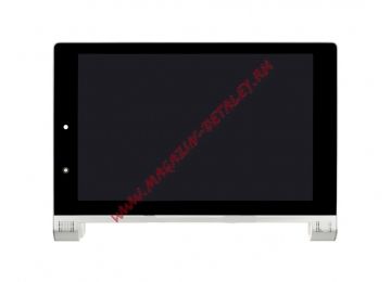 Дисплей (экран) в сборе с тачскрином для Lenovo Yoga Tablet 8 2 830L черный с рамкой черный