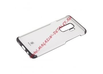 Защитная крышка Baseus Glitter Case для Samsung Galaxy S9 Plus WISAS9P-DW01 пластик (прозрачная с че