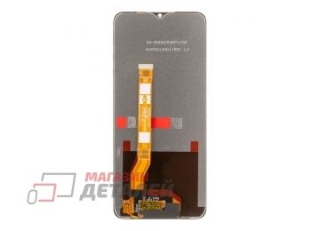 Дисплей (экран) в сборе с тачскрином для Oppo A38 (CPH2579) черный