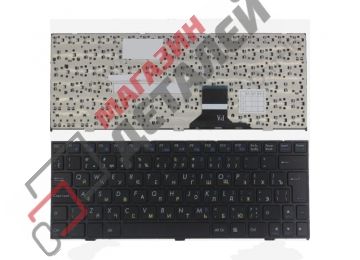Клавиатура для ноутбука DNS 0121598, 0121595, 0121905 черная