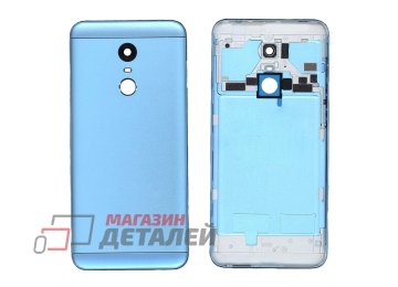 Задняя крышка аккумулятора для Xiaomi Redmi 5 Plus голубая