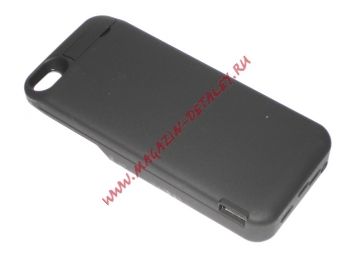 Дополнительный аккумулятор/чехол для Apple iPhone 5/5S 4200 mAh черный