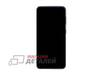 Дисплей (экран) в сборе с тачскрином для Samsung Galaxy S21 5G SM-G991B серый с рамкой (Premium LСD)