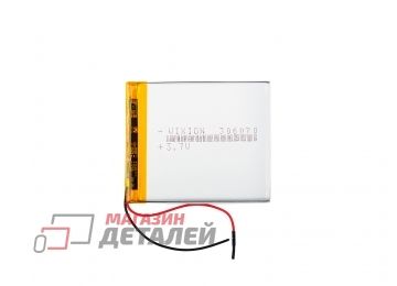 Аккумулятор универсальный Vixion 3x60x70 мм 3.8V 1600mAh Li-Pol (2 Pin)