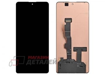 Дисплей (экран) в сборе с тачскрином для Xiaomi Redmi Note 13 5G, Poco F5, Redmi Note 12 Turbo черный (Premium LCD)