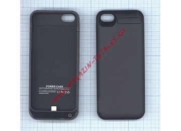Дополнительный аккумулятор/чехол для Apple iPhone 5 4200 mAh черный