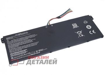 Аккумулятор OEM (совместимый с AC14B8K, KT.0040G.004) для ноутбука Acer Aspire E3-111 15.2V 33Wh 2200mAh черный