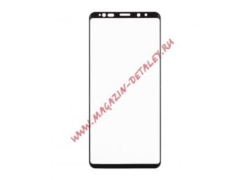 Защитное стекло "LP" для Samsung Galaxy Note 9 3D Full Glue полное покрытие с рамкой (черное)