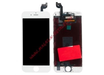 Набор для ремонта iPhone 6S ZeepDeep: дисплей белый, защитное стекло, набор инструментов, пошаговая инструкция