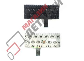 Клавиатура для ноутбука HP EliteBook 2560 2570 черная без рамки, с трекпойнтом