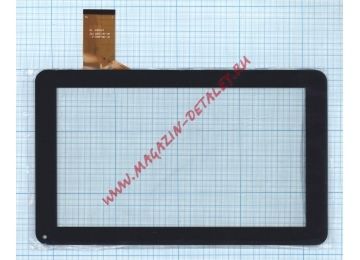 Сенсорное стекло (тачскрин) MF-289-090F-3 MF-587-090F FPC черный