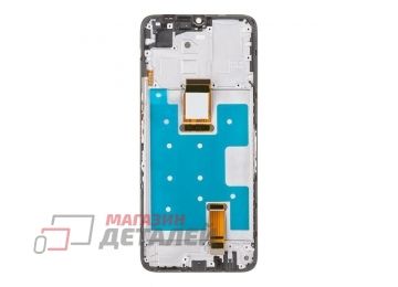 Дисплей (экран) в сборе с тачскрином для Huawei Honor X5 Plus (WOD-LX1) черный с рамкой (Premium LCD)