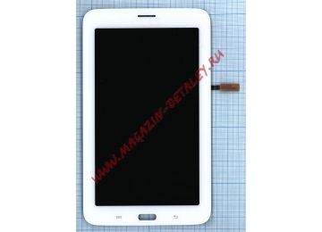 Дисплей (экран) в сборе с тачскрином для Samsung Galaxy Tab 3 7.0 Lite T111 белый
