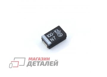 Конденсатор 293D107X0010D2TE3 электролитический танталовый Vishay