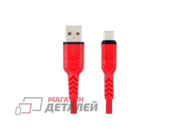 Кабель USB HOCO (X59 Victory) Type-C 1 м (красный)